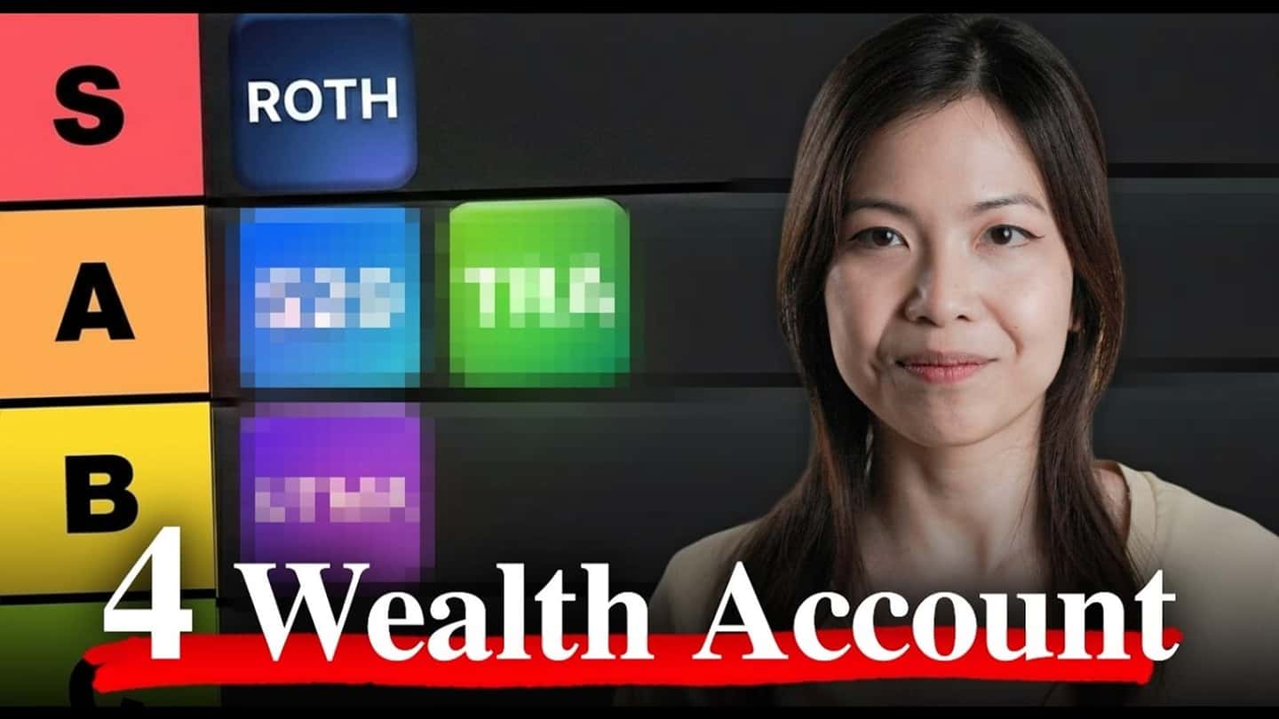 Mia Anne Pham Reeves CPA beside a tiered comparison of four child wealth accounts