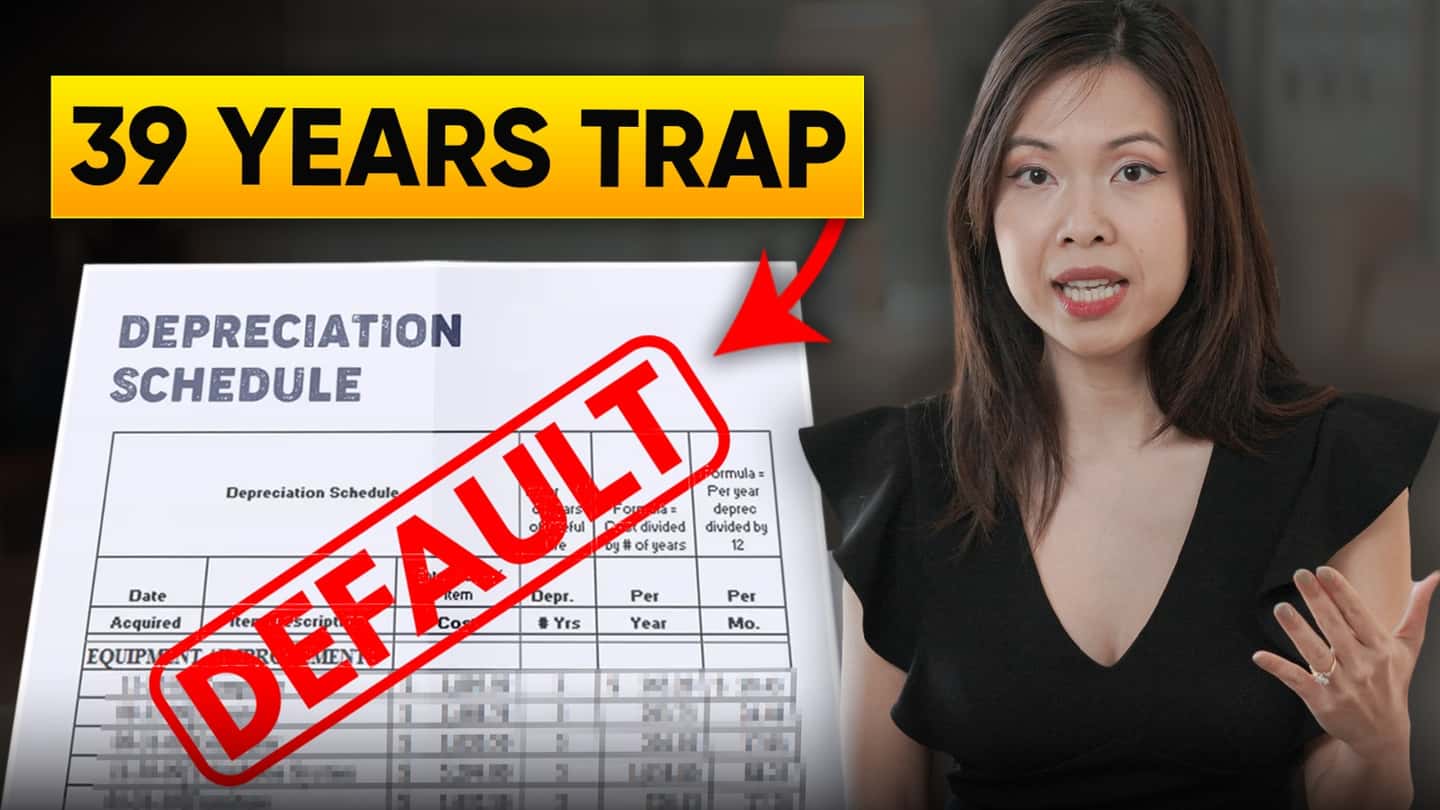 Cost Segregation: Stop Waiting 39 Years to Write Off Your Building
(CPA Explained)