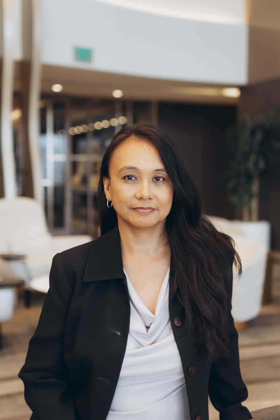 A HavenStone team member between meetings