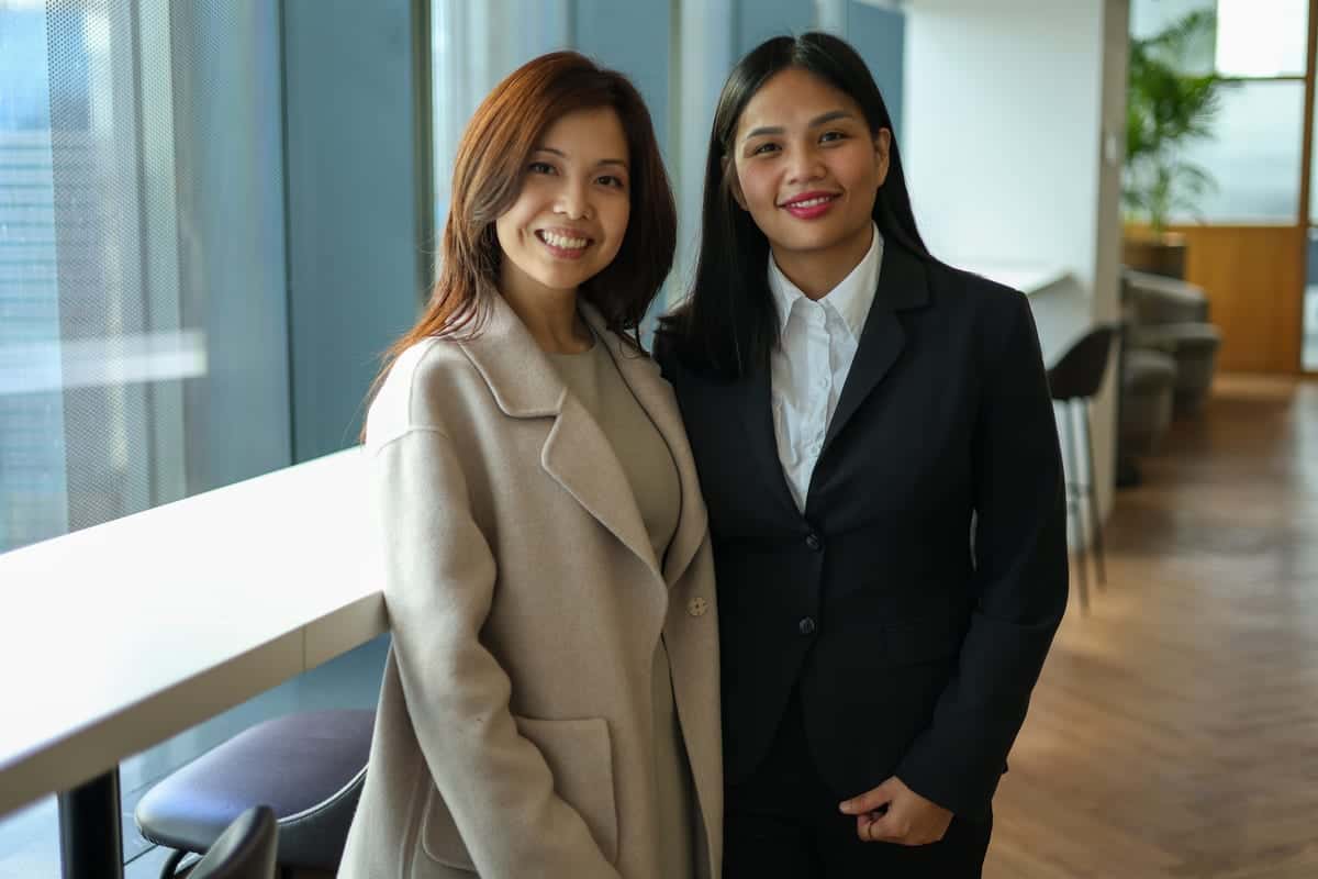 HavenStone colleagues smiling in the office lounge