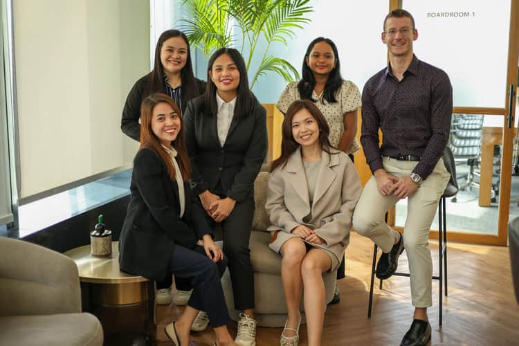 The HavenStone Advisory team together in the boardroom